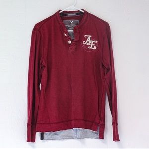 AMERICAN EAGLE Long Sleeve Shirt Size MEDIUM